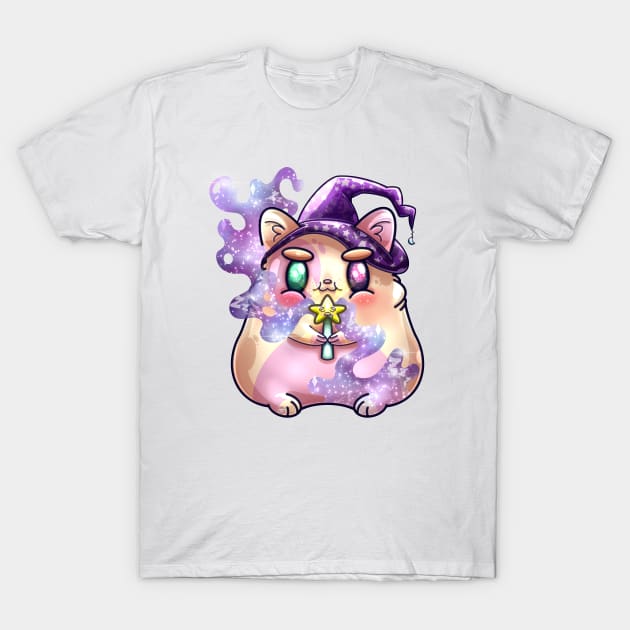 Kawaii Magical Hamster T-Shirt by The Gumball Machine